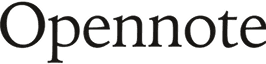Opennote logo